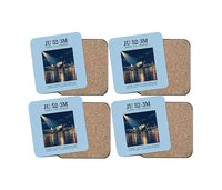 Thumbnail for Junkers Ju 52-3m - Poster - Coaster Set - Light Blue
