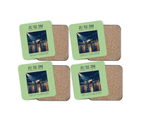 Thumbnail for Junkers Ju 52-3m - Poster - Coaster Set - Light Green