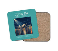 Thumbnail for Junkers Ju 52-3m - Poster - Coaster - Turquoise