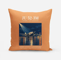 Thumbnail for Junkers Ju 52-3m - Poster - Pillow - Orange