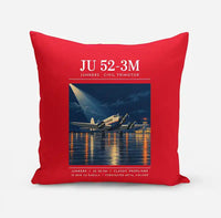 Thumbnail for Junkers Ju 52-3m - Poster - Pillow - Red