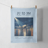 Thumbnail for Junkers Ju 52-3m - Poster - Towel - Light Blue