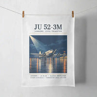 Thumbnail for Junkers Ju 52-3m - Poster - Towel - White