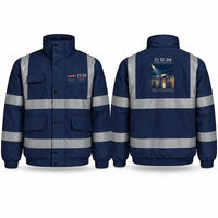 Thumbnail for Junkers Ju 52-3m Reflective Winter Jackets - Poster - Navy Blue