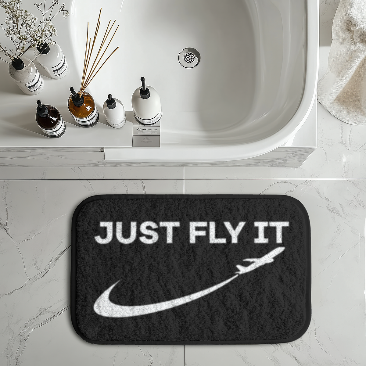 Just Fly It 2 Designed Bath Mats