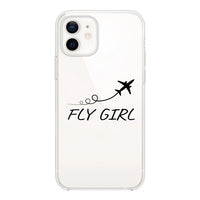 Thumbnail for Just Fly It & Fly Girl Designed Transparent Silicone iPhone Cases