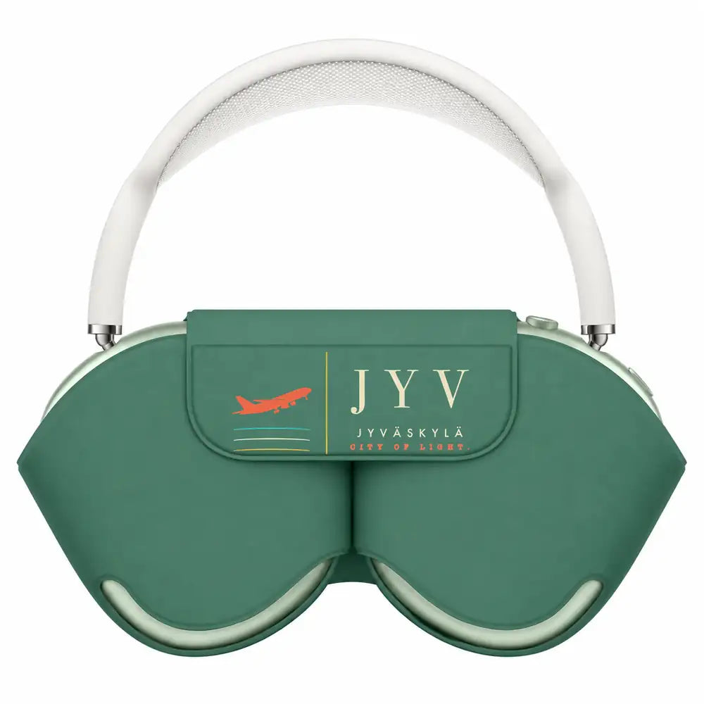 Jyväskylä Airport (JYV) AirPods Max Cases - Green