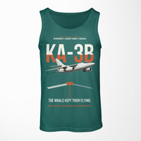 Thumbnail for KA-3B Skywarrior design on green tank top