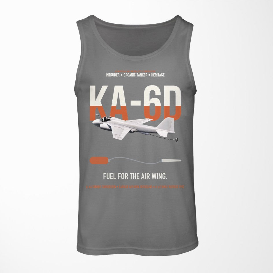 KA-6D Intruder design on gray tank top