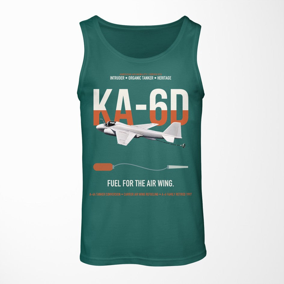 KA-6D Intruder design on green tank top