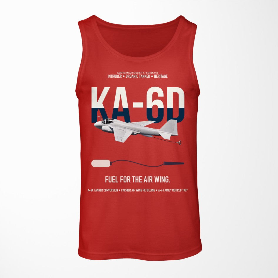 KA-6D Intruder design on red tank top