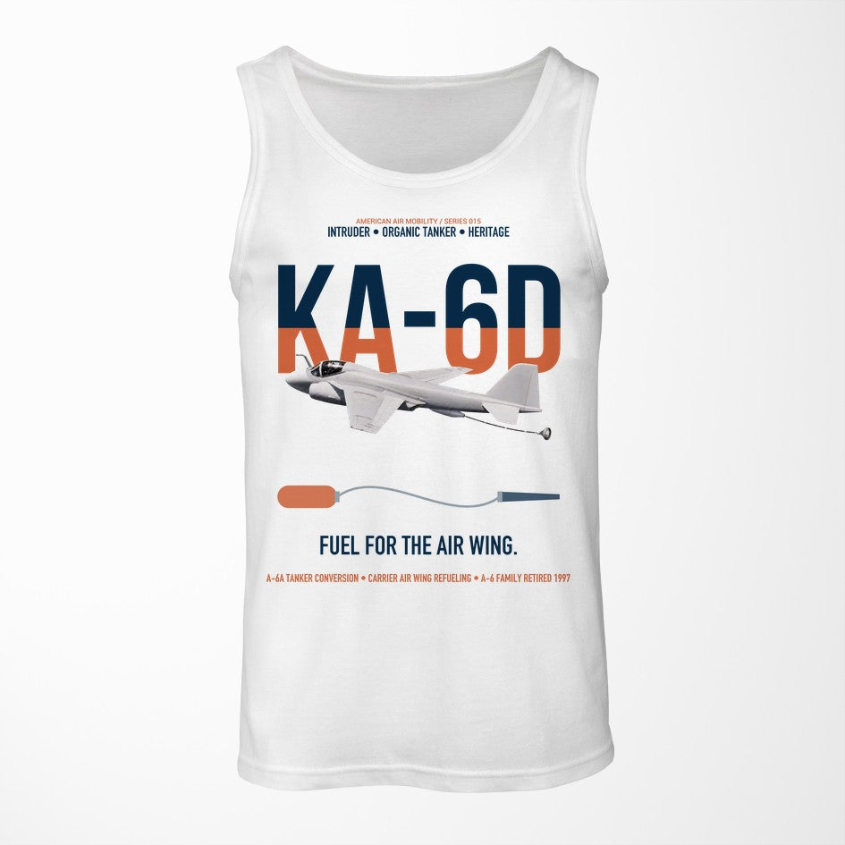 KA-6D Intruder design on white tank top
