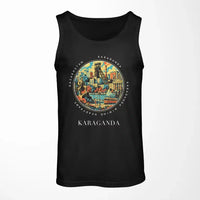 Thumbnail for KARAGANDA - Badge - Tank Top - Black