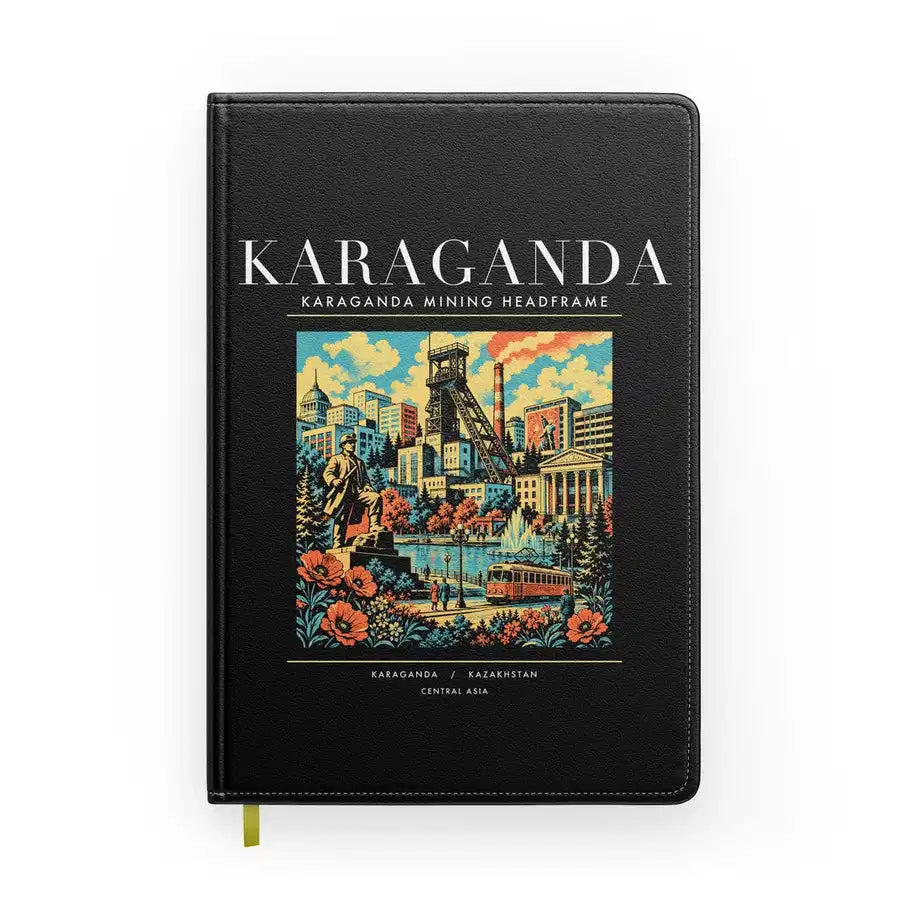 KARAGANDA - Poster - Notebook - Black