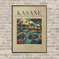 Thumbnail for KASANE - Poster - Canvas Framed - Beige
