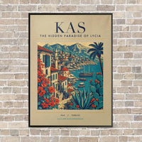 Thumbnail for KAS - Poster - Canvas Framed - Beige