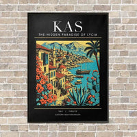 Thumbnail for KAS - Poster - Canvas Framed - Black