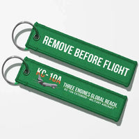 Thumbnail for KC-10A EXTENDER Aviator Key Chains - Green - Remove Before Flight