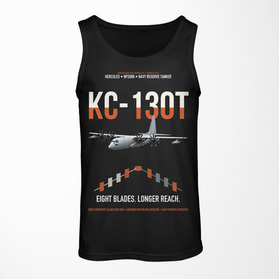 KC-130T NP2000 design on black tank top