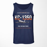 Thumbnail for KC-135Q Blackbird Tanker design on dark blue tank top