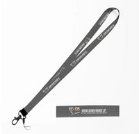 Thumbnail for KC-135R-T Stratotanker lanyard - gray