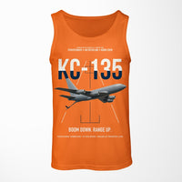 Thumbnail for KC-135 STRATOTANKER design on orange tank top