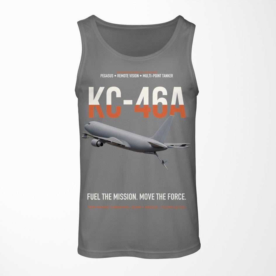 KC-46A PEGASUS design on gray tank top