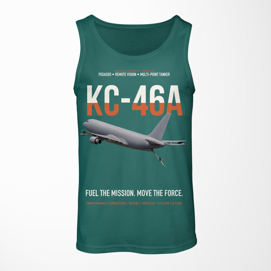 KC-46A PEGASUS design on green tank top