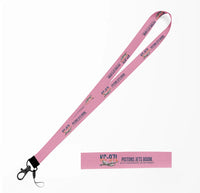 Thumbnail for KC-97L Stratofreighter lanyard - pink