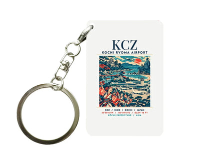KCZ - Poster - Key Chain - White