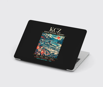 KCZ - Poster - MacBook Case - Black