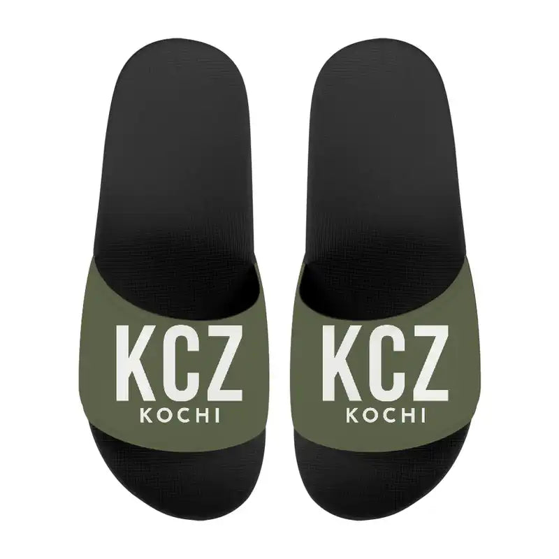 Kochi Ryoma Airport (KCZ) Slippers & Flip Flops - Slippers - Sport - Code - Green Army