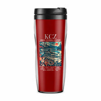 Thumbnail for Kochi Ryoma Airport (KCZ) Travel Mugs - Poster - Plastic (No Holder) - Red