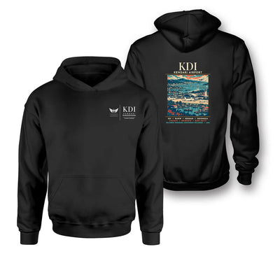 KDI - Poster - Double-Side Hoodie - Black