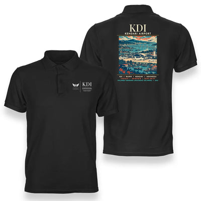 KDI - Poster - Double-Side Polo - Black