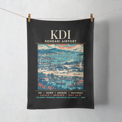KDI - Poster - Towel - Black
