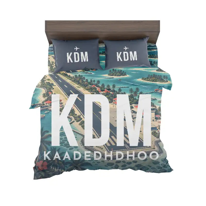 Kaadedhdhoo Airport (KDM) Bedding Sets & Blankets - Bedding Set - Scene