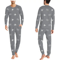 Thumbnail for Kaadedhdhoo Airport (KDM) Pajamas - Men Pajamas - Gray