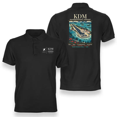 KDM - Poster - Double-Side Polo - Black
