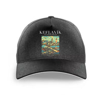 Thumbnail for KEFLAVÍK - Poster - Hat - Black