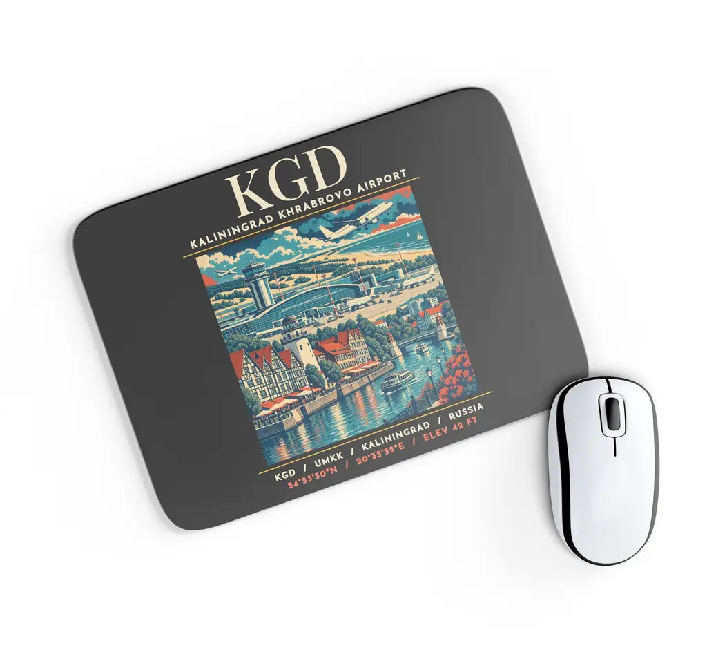 KGD - Poster - Mouse Pad - Black