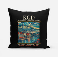 Thumbnail for KGD - Poster - Pillow - Black