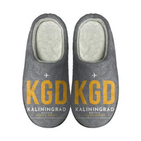 Thumbnail for Kaliningrad Khrabrovo Airport (KGD) Slippers & Flip Flops - Slippers - Cotton - Code - Same - Gray