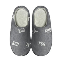 Thumbnail for Kaliningrad Khrabrovo Airport (KGD) Slippers & Flip Flops - Slippers - Cotton - Pattern - Gray