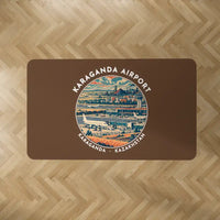 Thumbnail for Sary-Arka Airport (KGF) Carpets - Carpet Rectangle - Badge - Brown V2