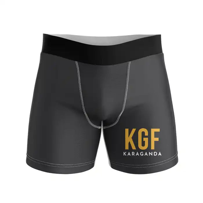 Sary-Arka Airport (KGF) Men Boxers - Code - Black