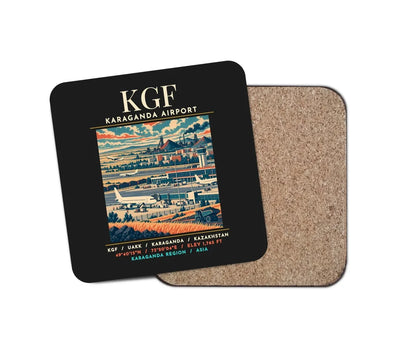 KGF - Poster - Coaster - Black