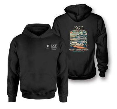 KGF - Poster - Double-Side Hoodie - Black