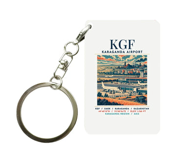KGF - Poster - Key Chain - White