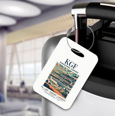 KGF - Poster - Luggage Tag - White